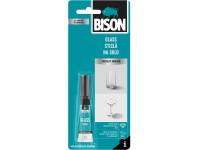Bison Glass – čiré UV lepidlo na sklo a kov 3 g