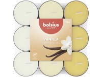 Bolsius Čajové 18ks Vanilla basic tříbarevné, vonné svíčky