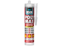 BISON szerelési ragasztó Poly Max Crystal Express Cartridge 300 g