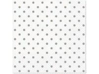 Ubrousky 20ks Basic dots 33x33 cm