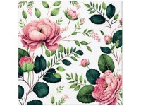 Ubrousky 20ks Noble roses 33x33 cm