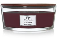 WoodWick Black Cherry svíčka loď - mírná vizuální vada