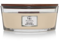 WoodWick Vanilla Bean svíčka loď - mírná vizuální vada