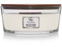 WoodWick White Tea & Jasmine svíčka loď - mírná vizuální vada