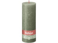 Bolsius Rustic Shine Valec 68x190mm Fresh Olive, zelená sviečka