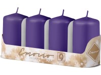 Emocio Henger 4db 50x90mm lila gyertya