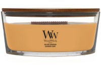 WoodWick Golden Bourbon svíčka loď