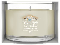YANKEE CANDLE VOTIVNÍ SVÍČKA PLNĚNÁ VE SKLE VANILLA FLURRIES