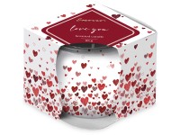 Emocio díszgyertya 70x62 mm – Szeretlek