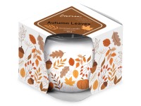 Emocio Sklo Dekor 70x62 mm Autumn leaves, vonná sviečka