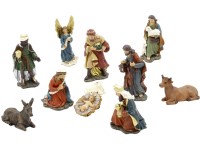 Betlém sada postaviček polyston 20-80 mm - figurky malý betlém