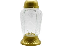 Madona Cint.Sklo LED 21,5 cm zlatá