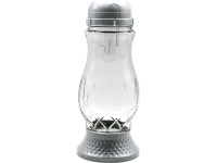 Madona Cint.Sklo LED 24,5 cm strieborná