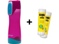 CG.AKCIA/Detská fľaša/Swish 500 ml Magenta + bal. lepidiel CZ, HU, SK