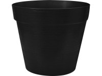 Kvetináč Loft 220x200 mm čierna