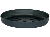 Miska pod kvetináč Loft 110x16 mm antracit