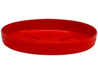 Miska pod kvetináč Loft 110x16 mm červená