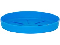 Miska pod kvetináč Loft 110x16 mm modrá