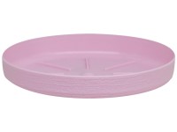 Miska pod kvetináč Loft 110x16 mm ružová