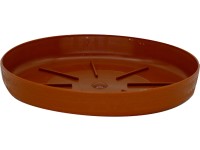 Miska pod kvetináč Loft 140x22 mm terakota