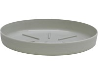 Miska pod kvetináč Loft 220x28 mm svetlosivá