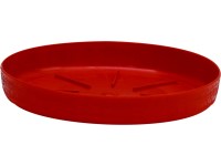 Miska pod kvetináč Loft 220x28 mm červená