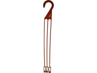 Záves na kvetináč Malaga 330 mm terakota