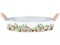 Fémdoboz 290x66mm kerek fogantyúval, színes