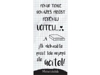 Dárková mléčná čokoláda 100g - poděkuj učiteli...
