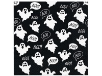 Servítky 33 cm – Boo Black