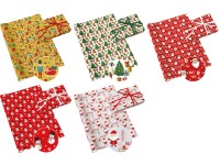 Baliaci papier Neutral Christmas 70g 200x70 cm mix