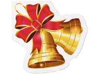 Szalvéta Airlaid 10db Christmas Bells 32x32 cm