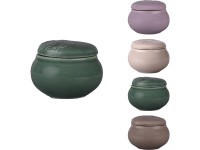 Sviečka porcelán 90x70mm vonná, mix farieb