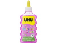 UHU Glitter Glue Pink Maxi - třpytkaté lepidlo pro dekorace 185 g / 177 ml