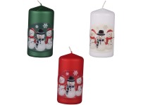 Henger 60x120 mm Hóemberek, gyertya mix