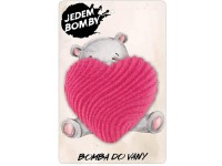 Šumivá bomba do koupele 95 g - srdce