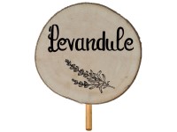 Zápich dřevo - levandule