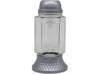 Madona Hřb.Sklo LED 21 cm kříž stříbrná
