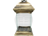 Madona Tem. Katedrális 26 cm kereszt arany