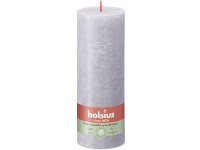 Bolsius Rustic Shine Válec 68x190mm Frosted Lavender, fialová svíčka