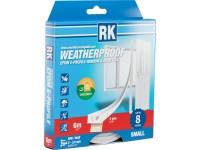 Těsnění oken a dveří EPDM - E-profil, bílá 6 m