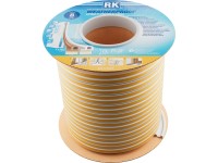 Tesnenie okien a dverí EPDM - P-profil, biela 100 m