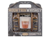 Kosmetická sada Mountain Whiskey – sprchový gel 100 ml, mýdlo 70 g a šampon 100 ml