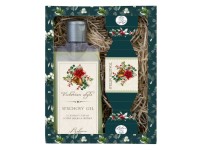 Vánoční kosmetická sada Victorian Style - sprchový gel 200 ml a mýdlo 30 g