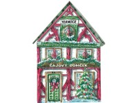 SK Čajový domček Vianoce - pomeranč a zázvor, 10 ks čajových vrecúšok