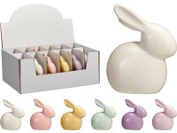 Zajíc porcelán 80x38x100mm mix barev