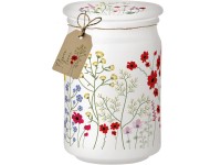 Emocio Sklo 93x142 mm so skleneným viečkom Flower Lover, vonná sviečka