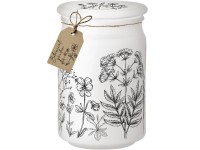 Emocio Sklo 93x142 mm so skleneným viečkom Botanical Garden, vonná sviečka