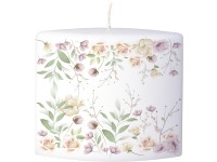 Ellipszis alakú gyertya 120x55x95 mm, Bloom Charm