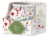 Emocio Sklo Dekor 80x72 mm Flower lover, vonná sviečka